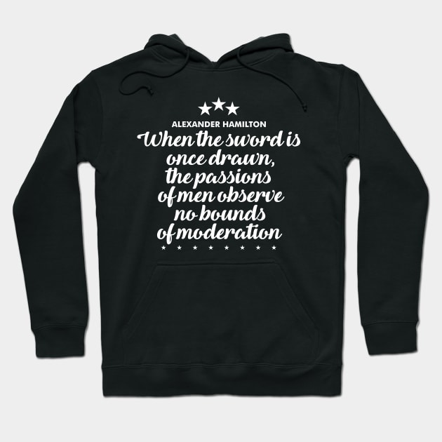 awesome wow hamilton musical Hoodie by Thinkerman